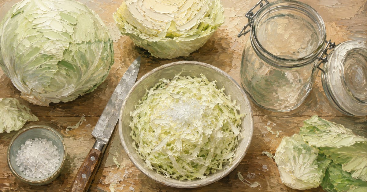 How to make sauerkraut: 4 ingredients, 7 days — PrimalFinder