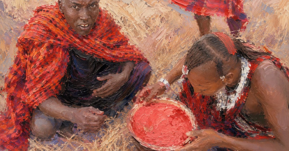 The Maasai: raw dairy, blood and an ancestral diet — PrimalFinder